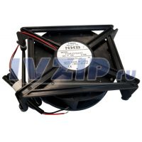 Вентилятор холодильника Whirlpool NMB  (110х37, D=43мм, 12V, 0,16A крепление 90х130мм, центробежный) 110R037D045/293739