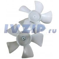 Крыльчатка вентилятора (100мм) 5 лопастей, Вал-3,17мм (всасывающая)