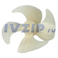 Крыльчатка вентилятора (100мм)  Вал - 4мм (обратного вращения)