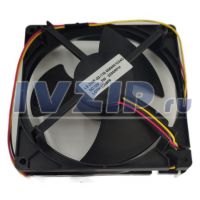 Вентилятор холодильника (D=115мм,125х125х37, 12V. 2W) LS-ZWF-33-110 DC/2300RPM/HL199