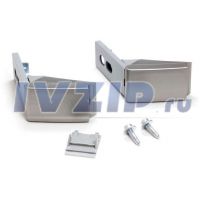 Кронштейн ручки Liebherr (серебро, комплект) 9590178/DHF200LB/DHF201LB