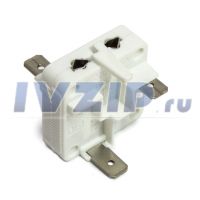 Реле для компрессора пусковое (3 контакта, 1/12-1/2 HP, 220V, 6A, 95°C) RLY007UN