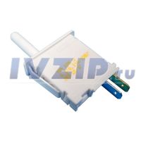 Выключатель холодильника BOSCH (на свет, 2-контакта, 0.1A, 250V, шток 20мм) HL-404KМ6/4316