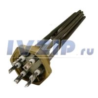 ТЭН электрокотла Эван (9000W RDT 3x3.0 кВт, резьба G2", L=350мм, 220/380В)