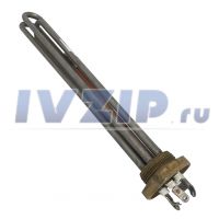 ТЭН для э/к 6000W RDT (3х2.0кВт, резьба D=42мм L=315мм)нерж