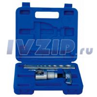 Набор развальцовочный VFT-808-I (1/4, 5/16, 3/8,1/2, 5/8, 3/4) с эксцентриком Value