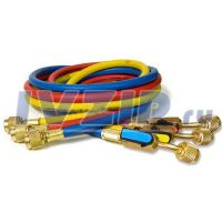 Шланг заправочный с краном CPS 1,2м R-410 (США) ув.