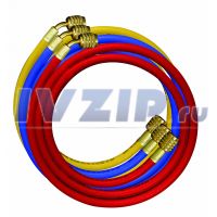 Шланг заправочный VRP-U-YRB 2,2м (компл. 3шт) Value