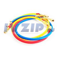 Шланг заправочный DS33600 (0,9м) (комплект 3 шт.) R410 с краном