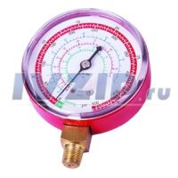 Манометр высого давления DSZH/WK-6817H (68мм, R-12, R-22, R-134, R-404)
