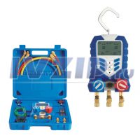 Коллектор VDG-1 Value цифровой манометрический в кейсе (быстросъемы, переходы на 410, шланги)