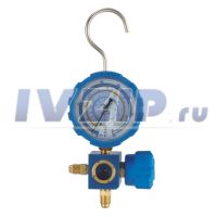 Коллектор VMG-1-S-L Value (одновентильный, со смотровым стеклом, R22, R134a, R404A, R407C, низкое давление)
