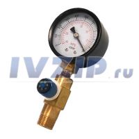 Мановакууметр TG3 Value в комплекте для вакуумного насоса