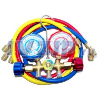 Коллектор 2х вентильный FC(CT)-536G (R22, R134, R12, шланги)