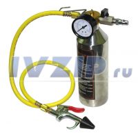 Устройство для промывки холодильной системы A/C (с манометром)