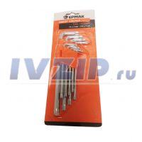 Набор ключей "Ермак" TORX- профиль 75х3мм - 170х9мм арт.657-024