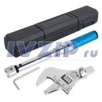 Ключ динамометрический разводной (от 0 до 30мм, в кейсе)