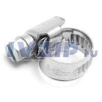 Хомут червячный 8-12