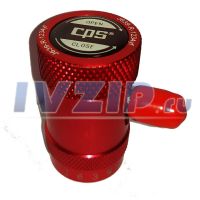 Вентиль быстросъемный QCH123414 (ВД для А/С на R-1234, 1/4 SAE 90°)