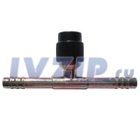 Фитинг стальной G6/G6 O-R SUC6079A R-134 (с сервисным портом HP)