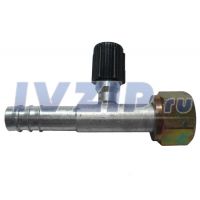 Фитинг алюминиевый G10/180 O-R R134 SUC6261 (с сервисным портом LP)