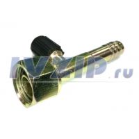 Фитинг стальной G10/180 O-R SUC6261A R-134 (с сервисным портом)
