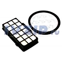 Комплект фильтров для пылесоса Tefal (круглый и HEPA-фильтр) TW7647EA/410-2718/ZR903701/VAC320RW