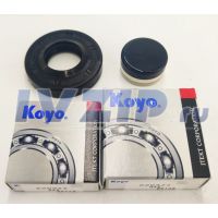 Ремкомплект стиральной машины Samsung: Подшипники 6203zz (17х40х12) KOYO, 6204zz (20х47х14) KOYO, сальник 25х50.55х10/12, смазка для сальников  5 мл.