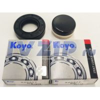 Ремкомплект стиральной машины Indesit, Ariston: Подшипники 6202zz (15х35х11) KOYO, 6203zz (17х40х12) KOYO, сальник 22х40х10, смазка для сальник