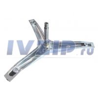 Крестовина VESTEL, SMEG, RAYMOND, IDEAL (Вал от основания 127 мм, втулка 25,2мм, под подшипники 20 мм-17 мм) VE5800/182020038/37000958/EBI.737