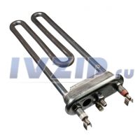 ТЭН СМА 2000W (L=200мм, прямой, с отв.) HTR005GO/587565/3406145/181701/3406124/HTR007GO