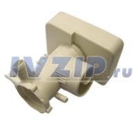 Улитка (корпус) сливного насоса СМА Zanussi 1325318408/1325318416