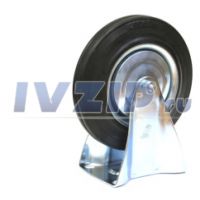 Колесо неповоротное FC 80 (12) (200мм, платформа 135×105мм, 185кг, подшипник роликовый)